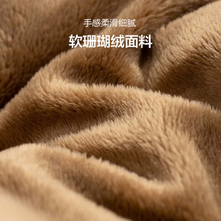 Thickened sleeping bag for outdoor camping, winter thickened for warmth and cold protection, adult spliced envelope-style coral fleece Application Scenario