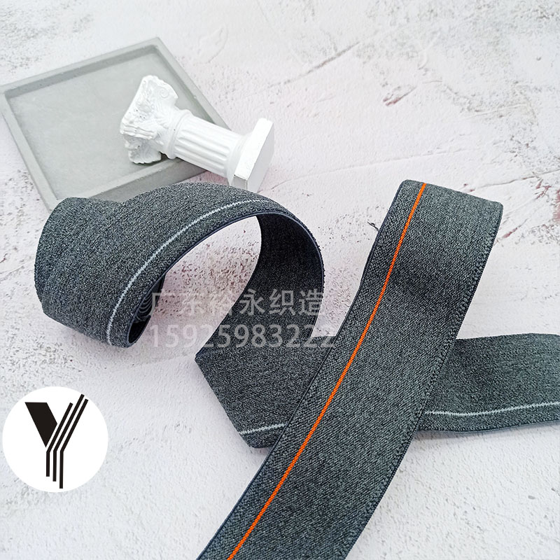 Wholesale from the manufacturer of fashionable dotted line color striped jacquard elastic bands, high-elastic woven bands, sports bands for outdoor use Application Scenario