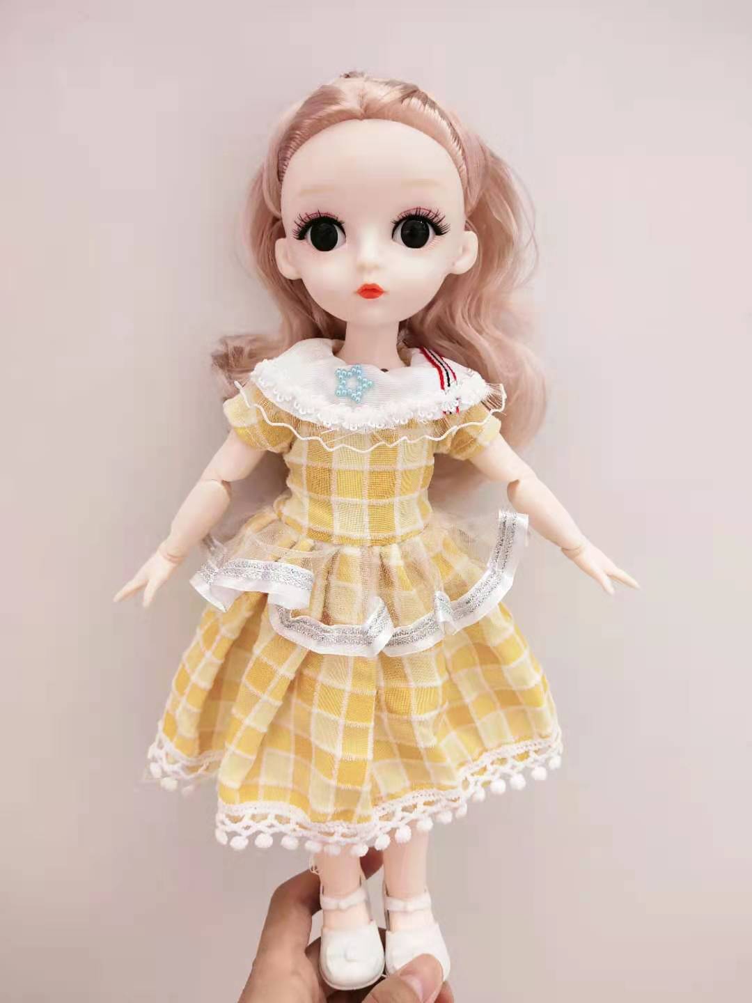 Modern and fashionable 30-centimeter Barbie doll girl dress-up game house doll children's toy wholesale