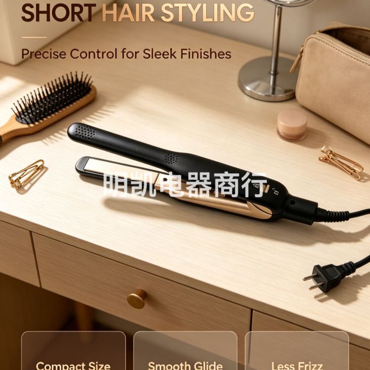 Mini narrow board straight hair splint for foreign trade two-in-one