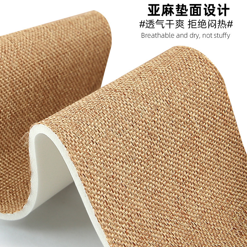 Linen latex insoles are unisex, soft, shock-absorbing, cool in summer and suitable for casual sports. The latex insoles can be cut full figure
