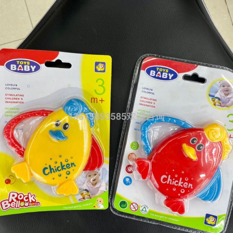 儿童动物摇铃手抓摇铃玩具童趣玩具0-1岁益智早教玩具详情图5