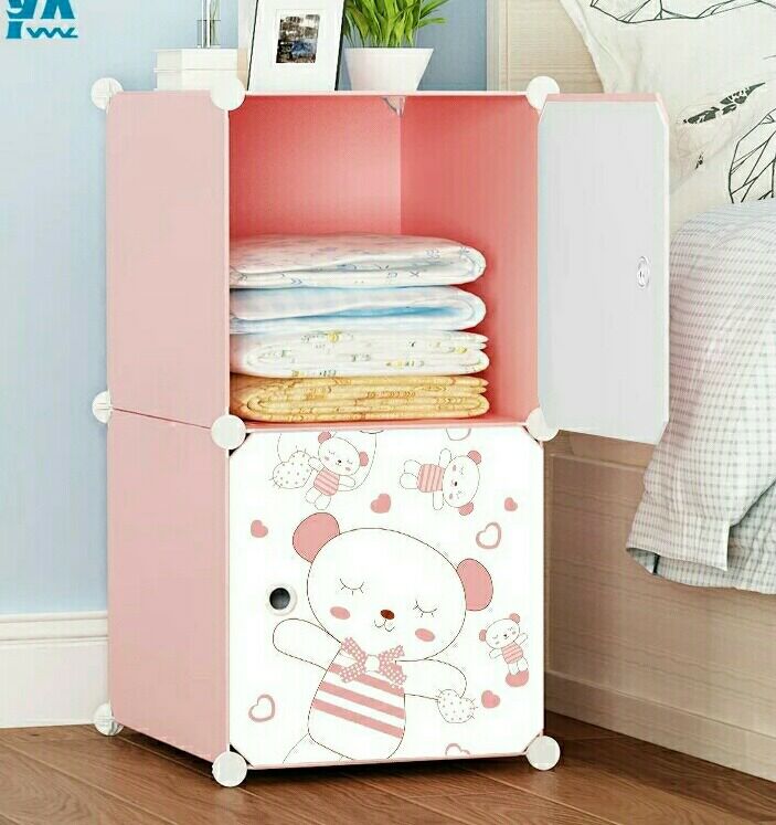 简易床头柜收纳柜产品图