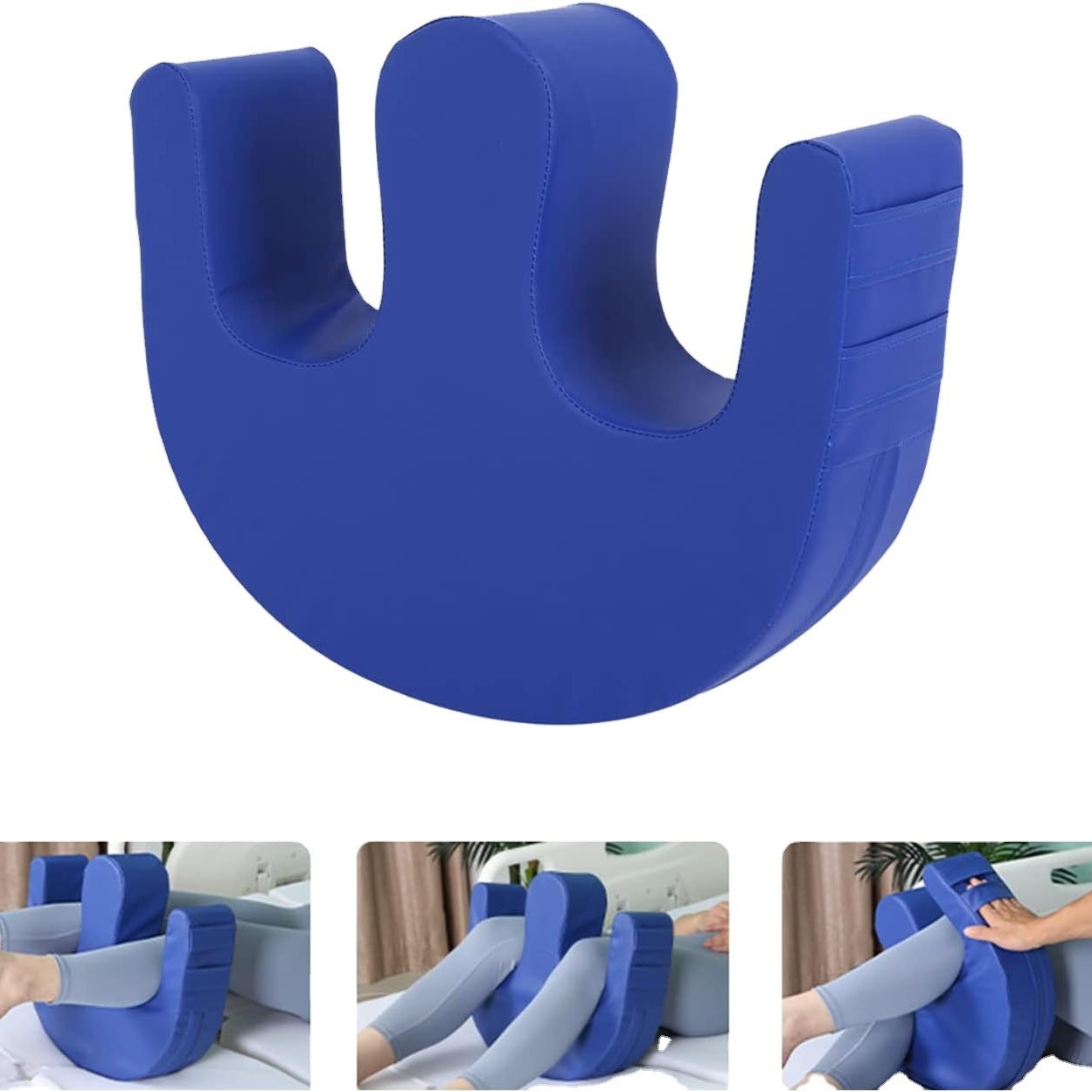 The turning pad is an auxiliary tool for elderly people who are bedridden and paralyzed to turn over. It is a household turning care device Specification drawing