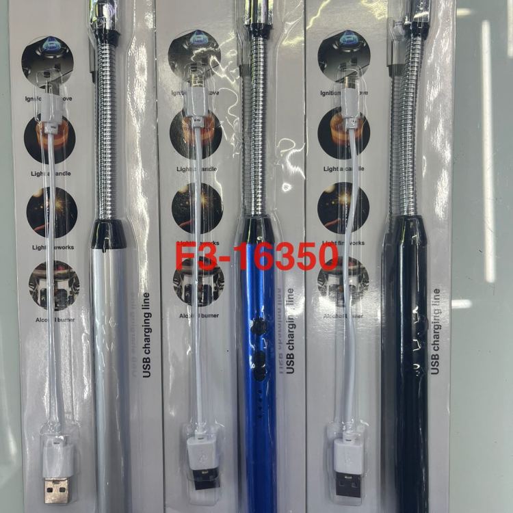 Nuevo estilo de carga USB ignitor de pulso electrónico pistola de encendido fuente fábrica fuente fábrica Specification image