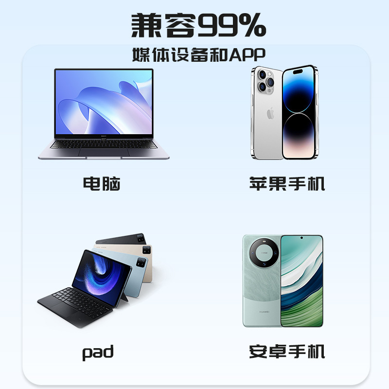 声卡耳机一体机/无线领夹麦/蓝牙音箱/声卡/桌面麦克风直播监听细节图