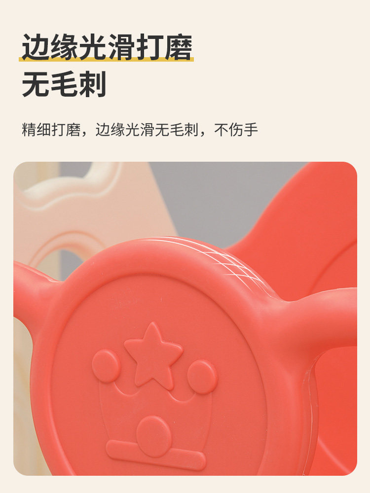 Children's indoor swing, rocking chair, home cradle, slide, swing set, baby birthday gift, thickened, safe and environmentally friendly details Picture