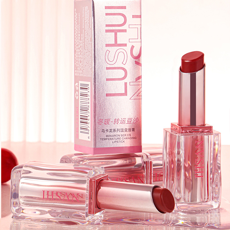 Velvet matte lipstick whitening and moisturizing formula, non-fading, soft texture, elegant lips Specification image