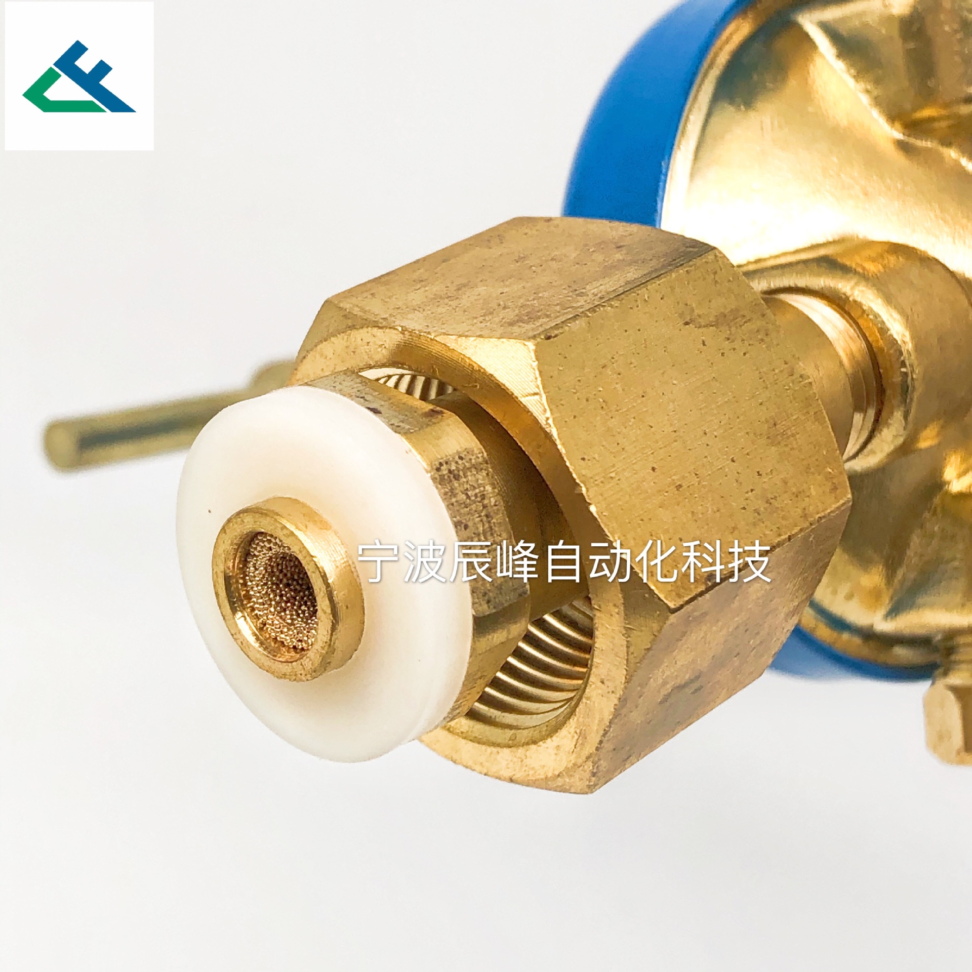 俄罗斯款式G3/4氧气压力表 气表 气压表 减压器细节图