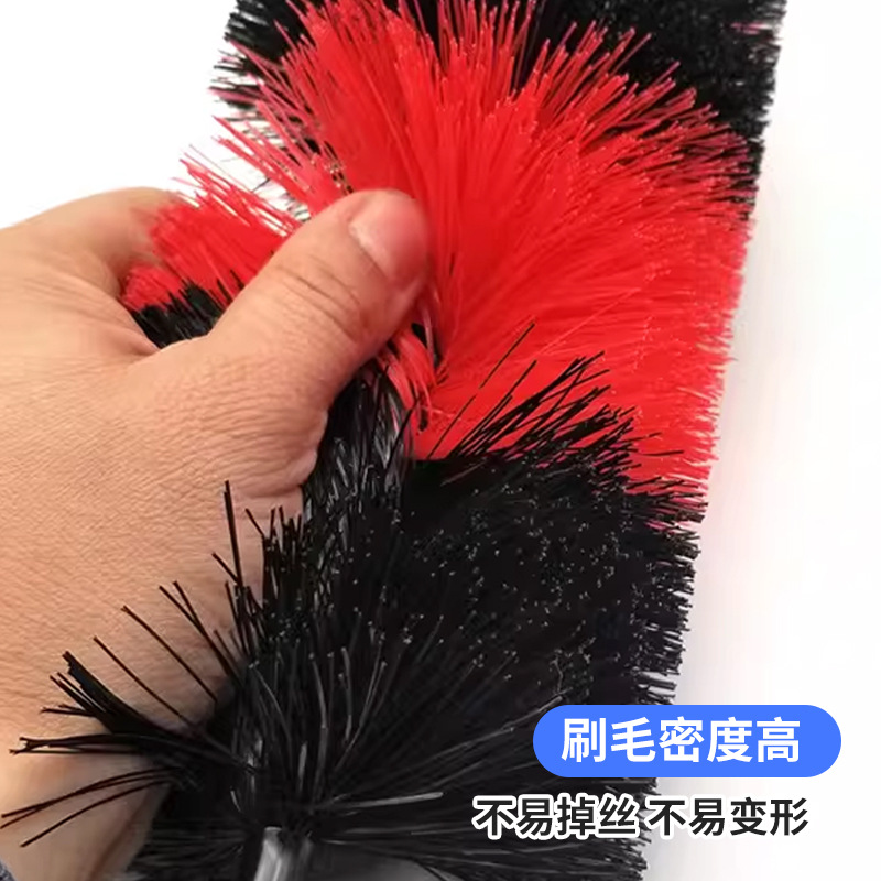 厂家批发直销轮毂刷轮胎内侧清洁软毛汽车美容工具洗车专用长柄精洗轮胎钢圈