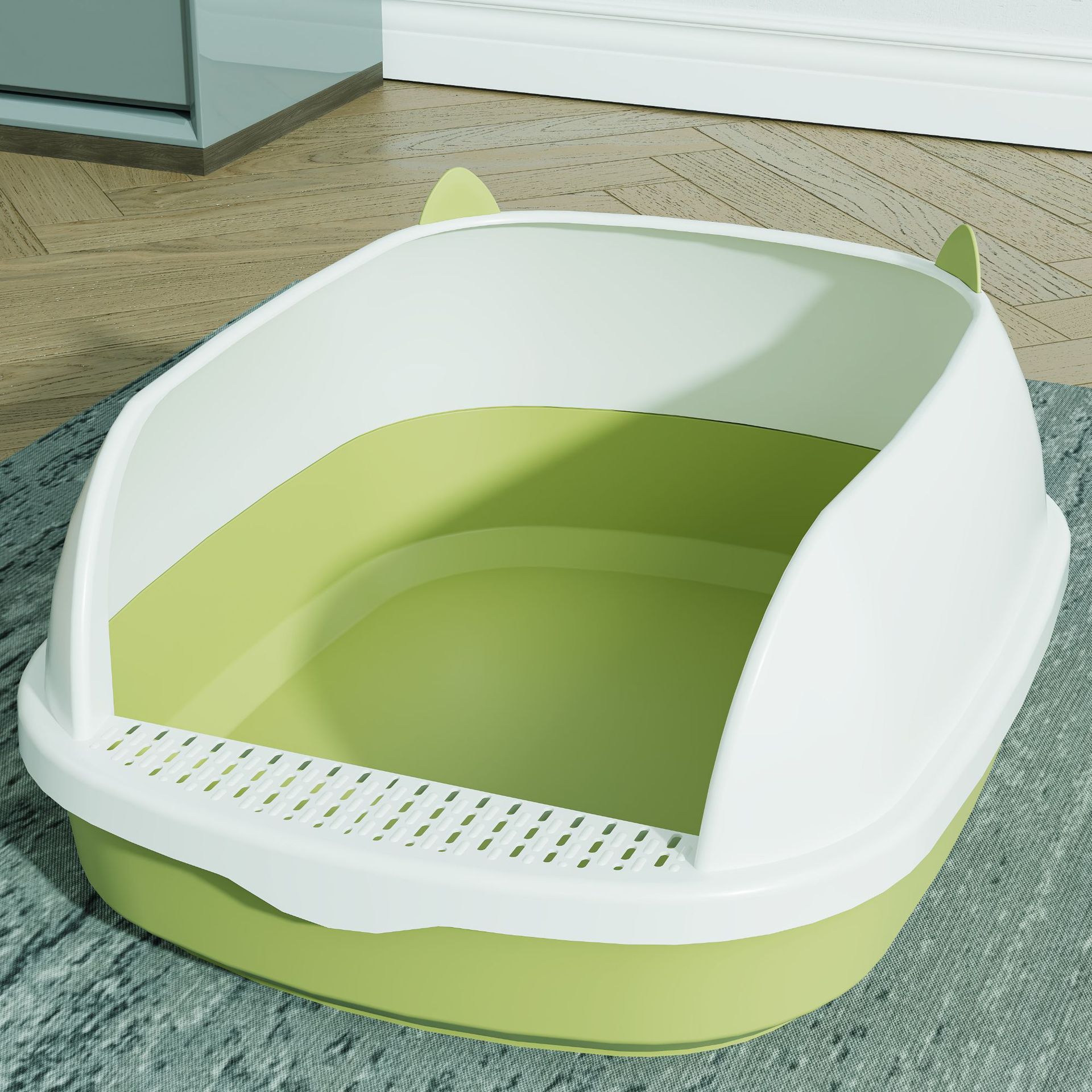 Smart cat litter box with bag, jasmine cat litter box, 180g cat litter box, cat supplies Item Picture