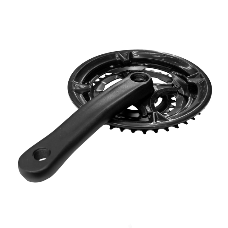18264 small three-piece chainring mountain bicycle chainring chainring sprocket 170 crank plastic cover protects the chainring Application Scenario