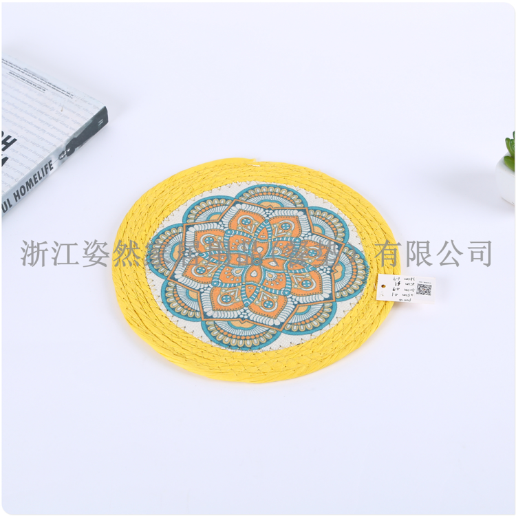 餐垫杯垫杯盖杯套/杯垫/隔热垫创意/餐垫/隔热垫pvc白底实物图