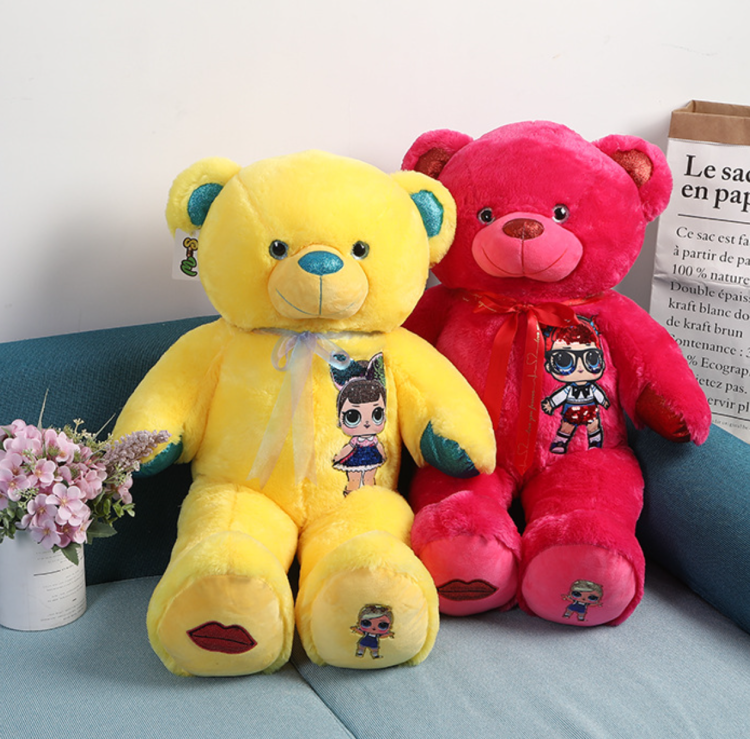 Big Bear plush toys, cute and popular cross-border products, are directly supplied by the manufacturer with customizable patterns Item Picture