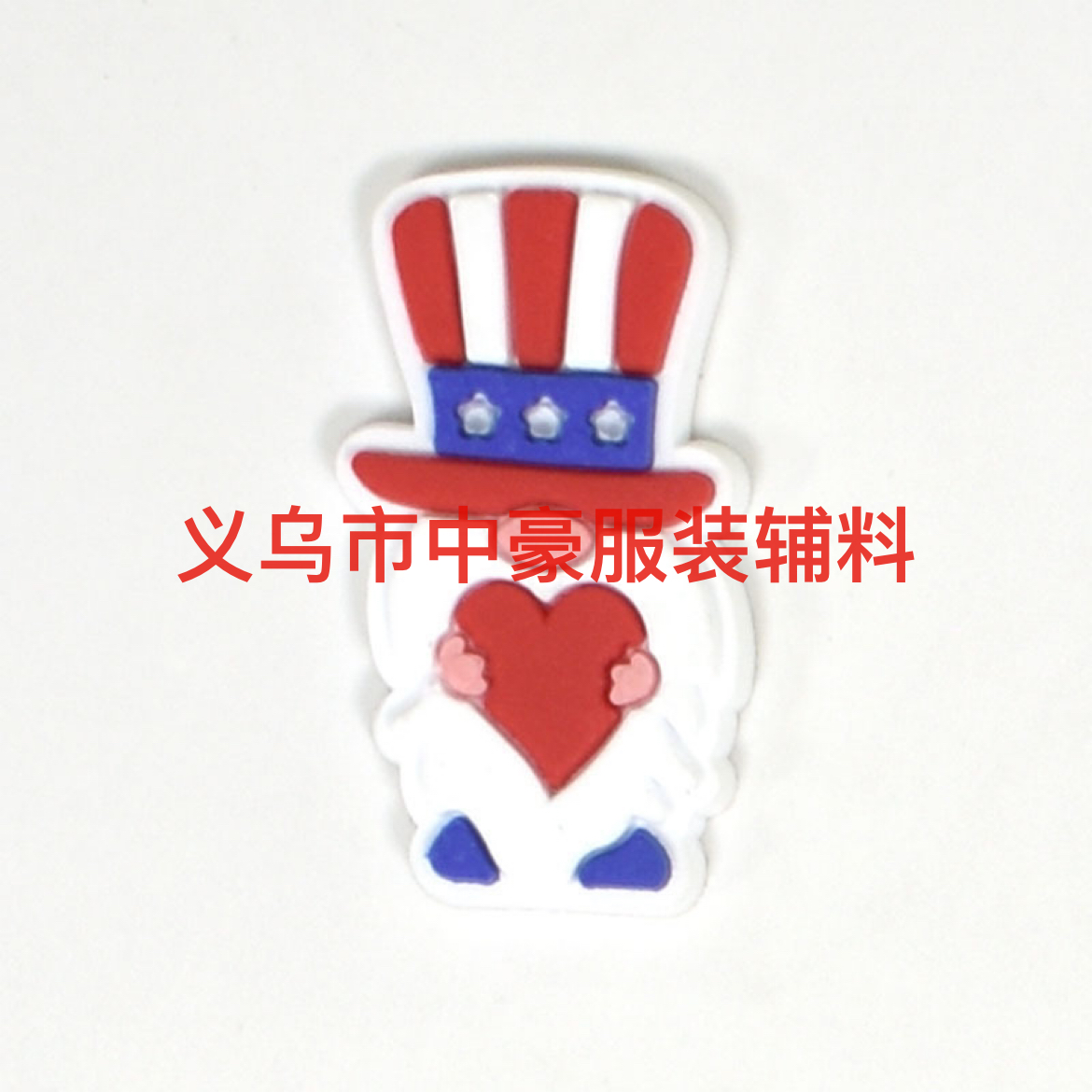 现货洞洞鞋装饰鞋扣配鞋花鞋扣可爱卡通花园鞋上配饰 批发白底实物图