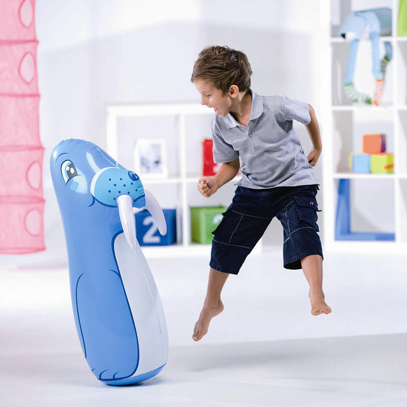 Bestway沙袋拳击沙包充气不倒翁动物3款儿童玩具大号91厘米产品图