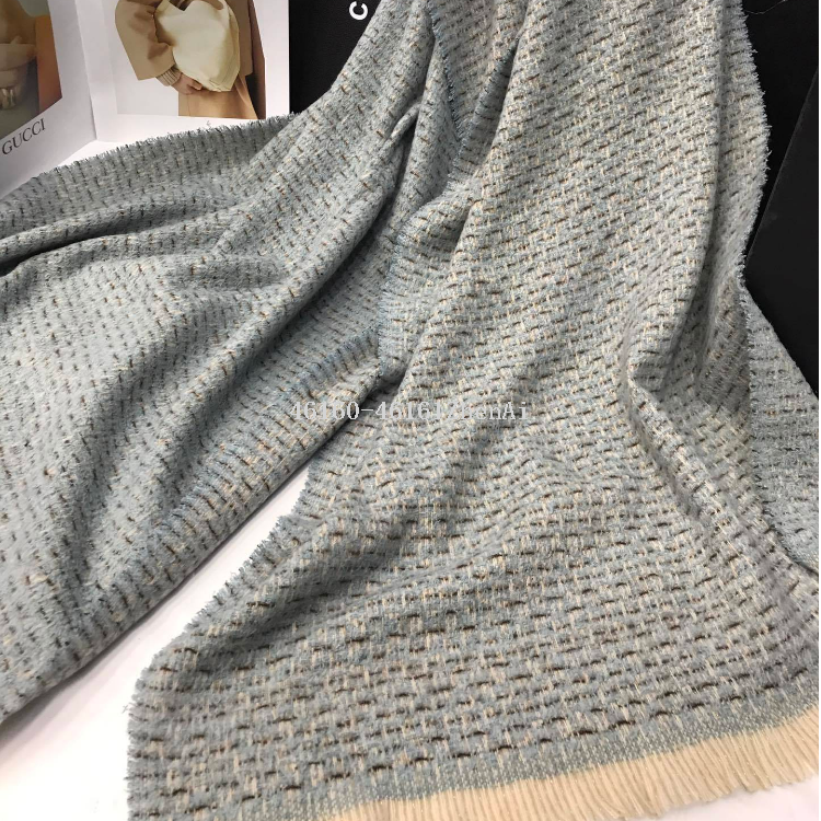 New order style cross-border scarf wholesale, e-commerce live streaming, small stock in stock, Zhima Dian Dian Xiaoxiangfeng supply chain