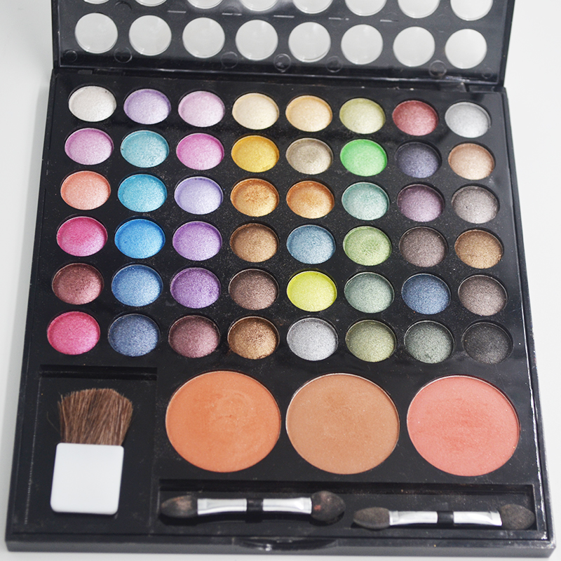 51-color fashionable women's makeup box, full professional makeup color palette products, makeup set, eraser making kit Specification image