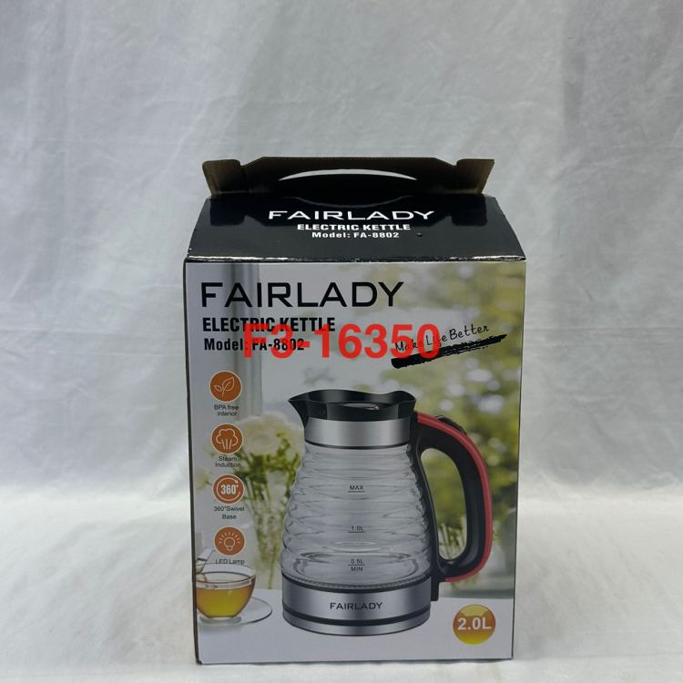 مصنع مصدر غلاية التدفئة المنزلية التي تعمل بالطاقة الكهربائية عبر الحدود FA-8802 Item Picture