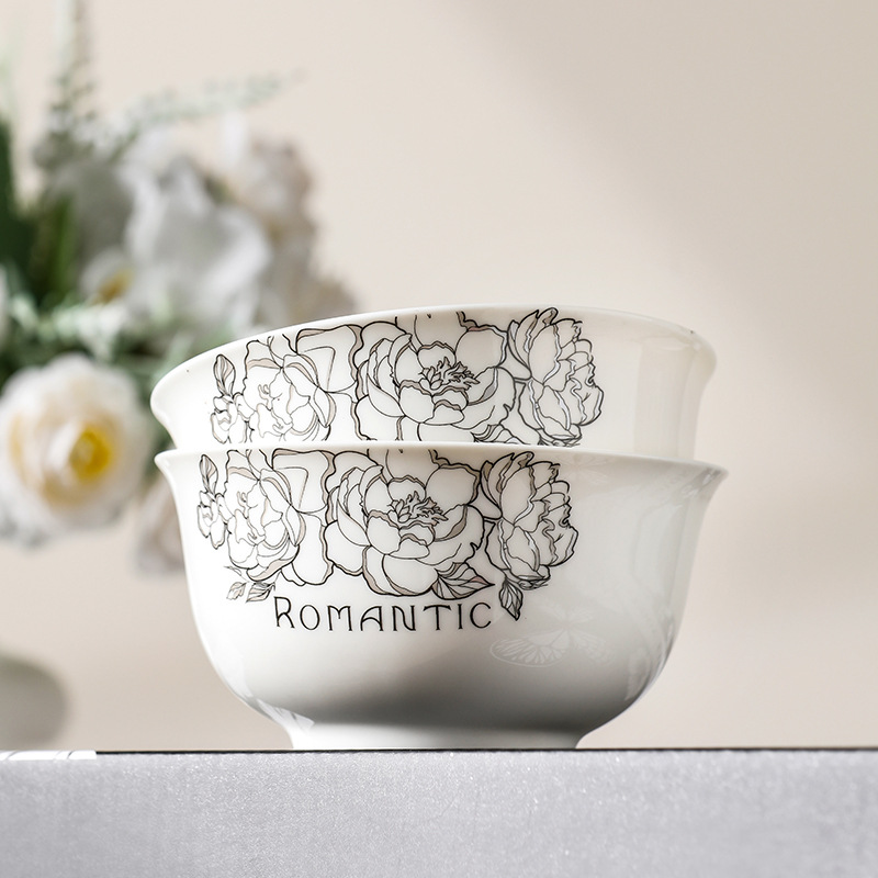 陶瓷餐具礼盒套装开业活动送礼家用礼品碗盘蝶礼盒装批发