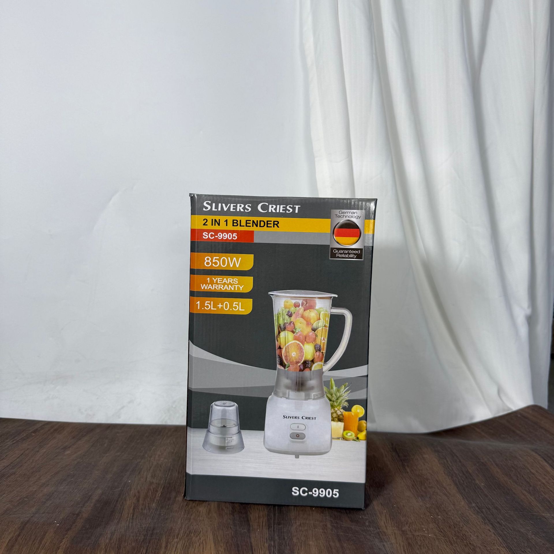 blender 跨境二合一破壁机1.5L多功能榨汁机研磨料理机外贸工厂