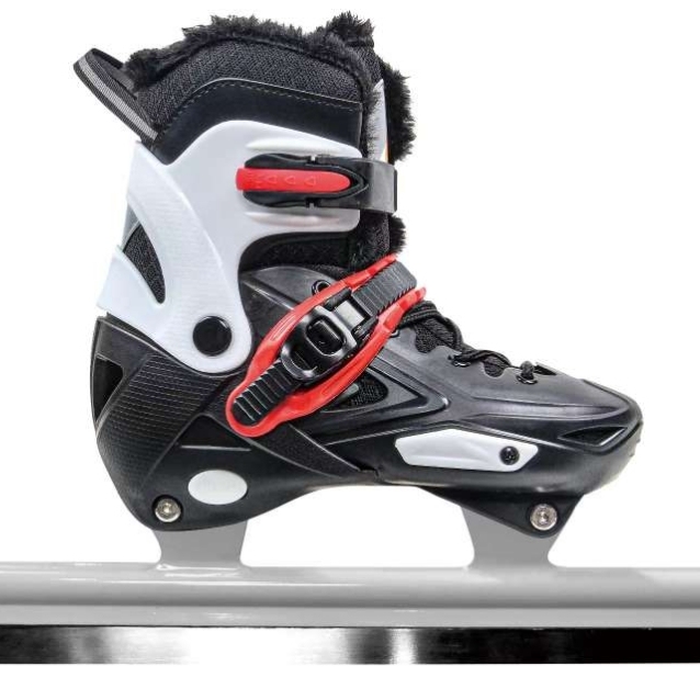 Nuevo estilo hardcase ajuste de tamaño zapatos de hielo más peluche patines de calor patines de hielo para niños patines para adultos patines reales Item Picture