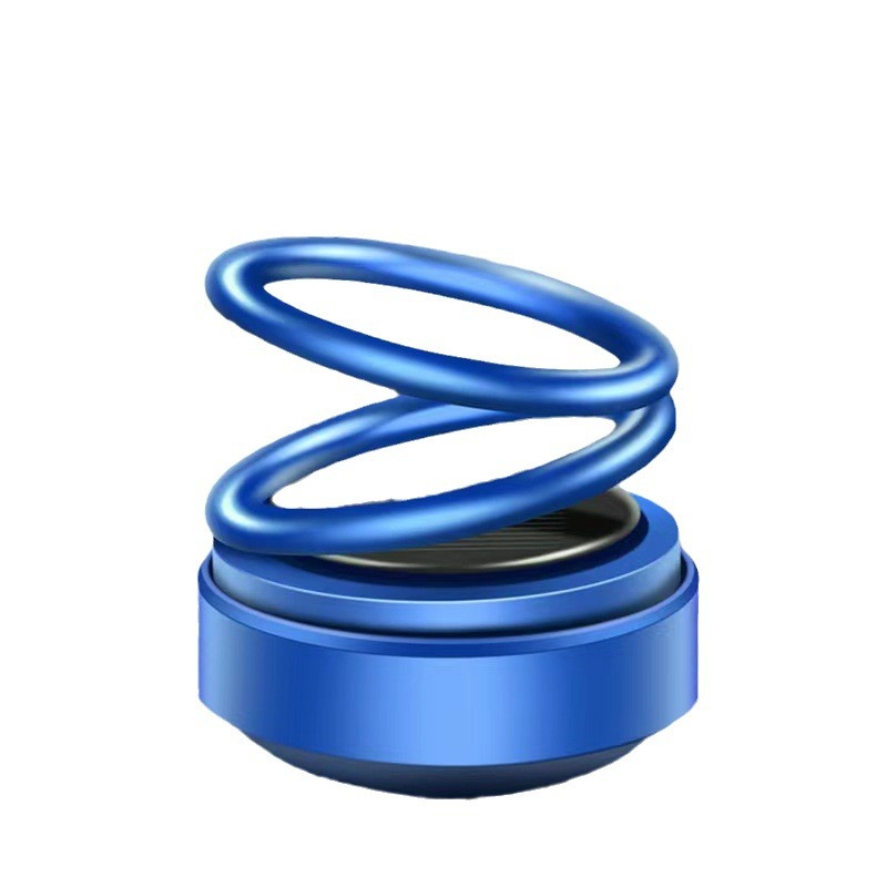 Wholesale solar double-ring suspended car perfume, creative car aroma diffuser, car interior car perfume ornaments from the manufacturer Application Scenario