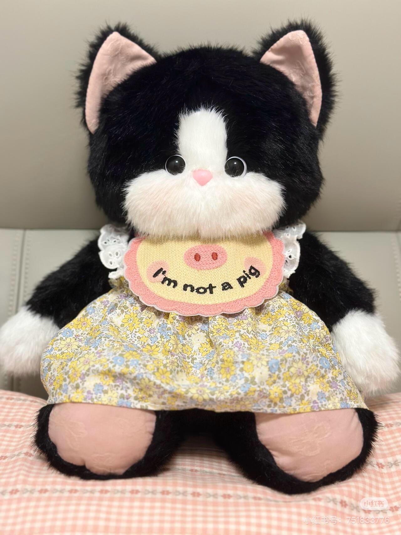 Cute little black cat plush toy 2024 new style personalized doll backpack cartoon backpack gift Application Scenario