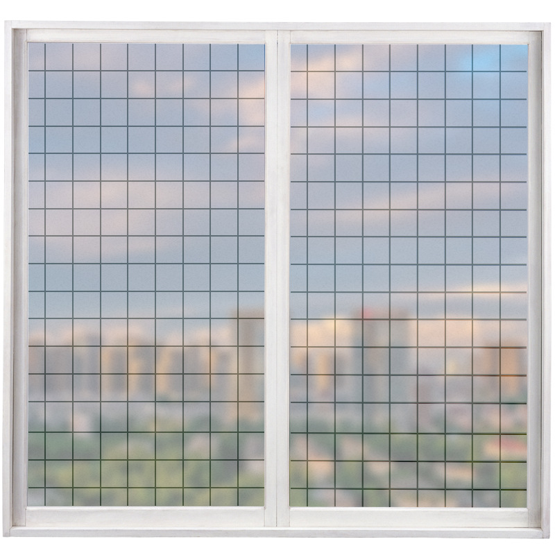 Frosted electrostatic glass film, bathroom and kitchen window translucent opaque glass film, office anti-peeping glass stickers Application Scenario