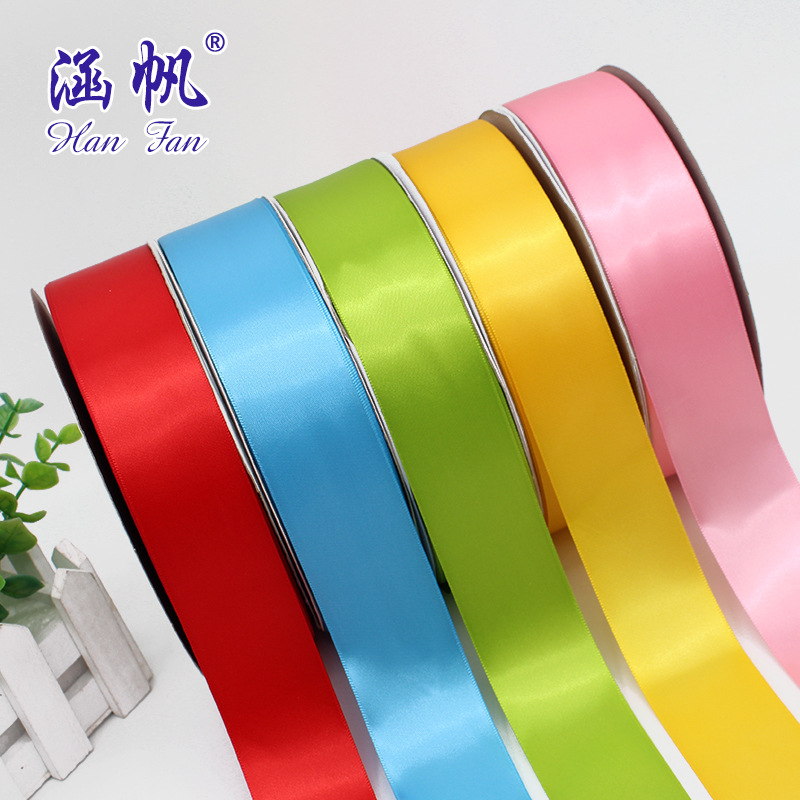 4cm de ancho encriptado poliéster con cinta cinta embalaje de regalo cinta de alta densidad de alta calidad cinta de seda al por mayor diy details Picture