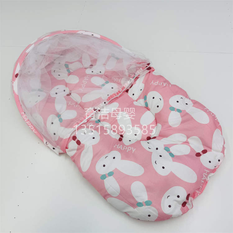 Baby mosquito net cover, no installation required, foldable baby mosquito repellent bed, yurt for children, newborn baby with a bottom to prevent falls Application Scenario