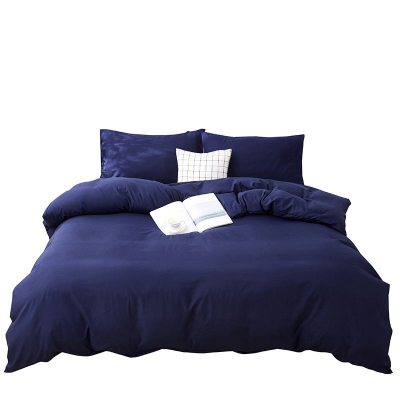 外贸出口工厂直销磨毛床单被套枕套三件套四件套单人床双人床