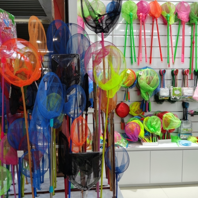 儿童捕虫网 蝴蝶网 昆虫网 鱼网 捞鱼网产品图