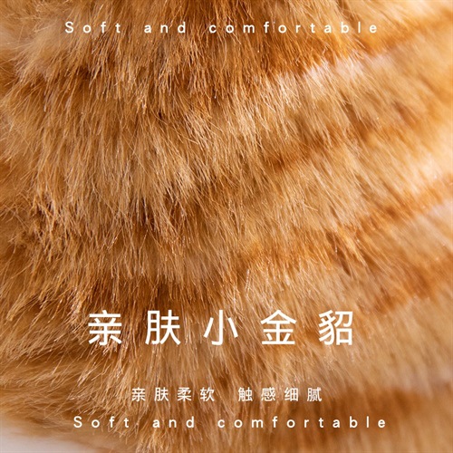 Cross-border black, white, brown and gray cat standing gifts, cute plush toy figurines, new wholesale in stock Specification image