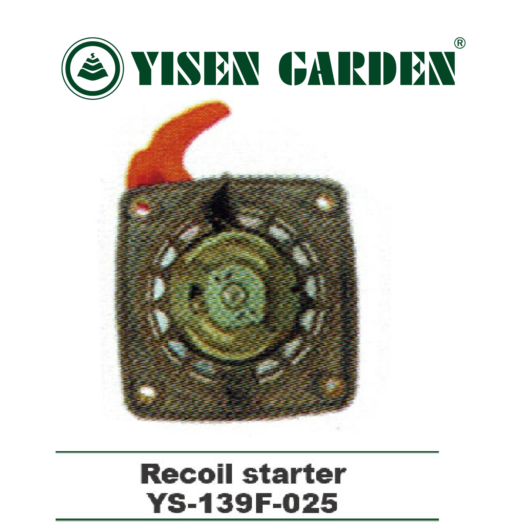 139F启动器 139F割草机配件启动器 recoil starter 厂家生产