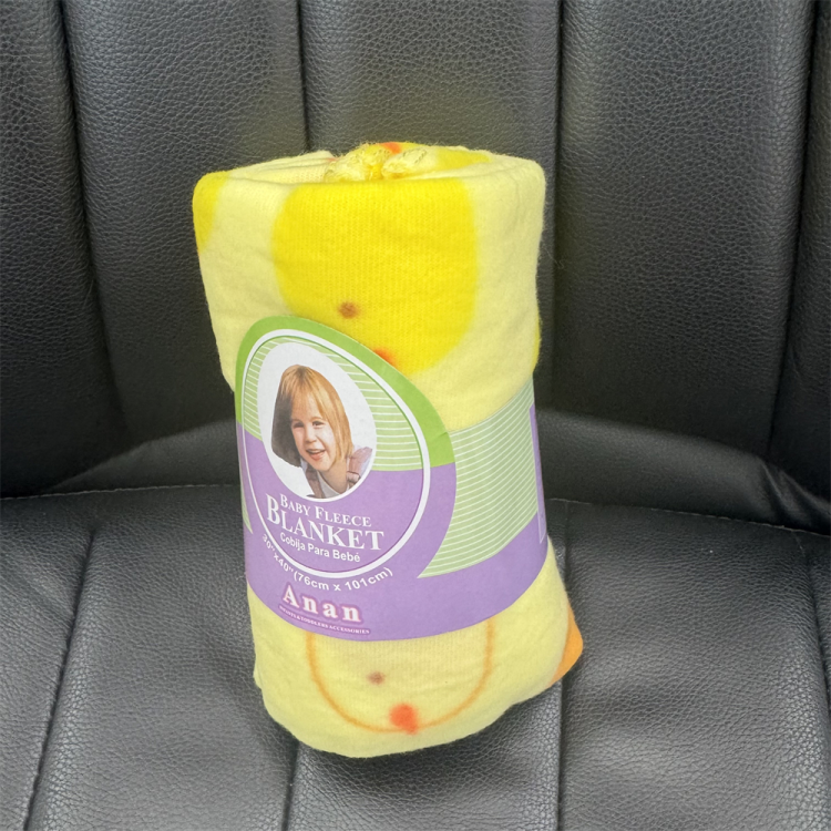 外贸婴儿毛毯卡通毯子加厚保暖童毯午睡盖印花儿童毛毯产品图