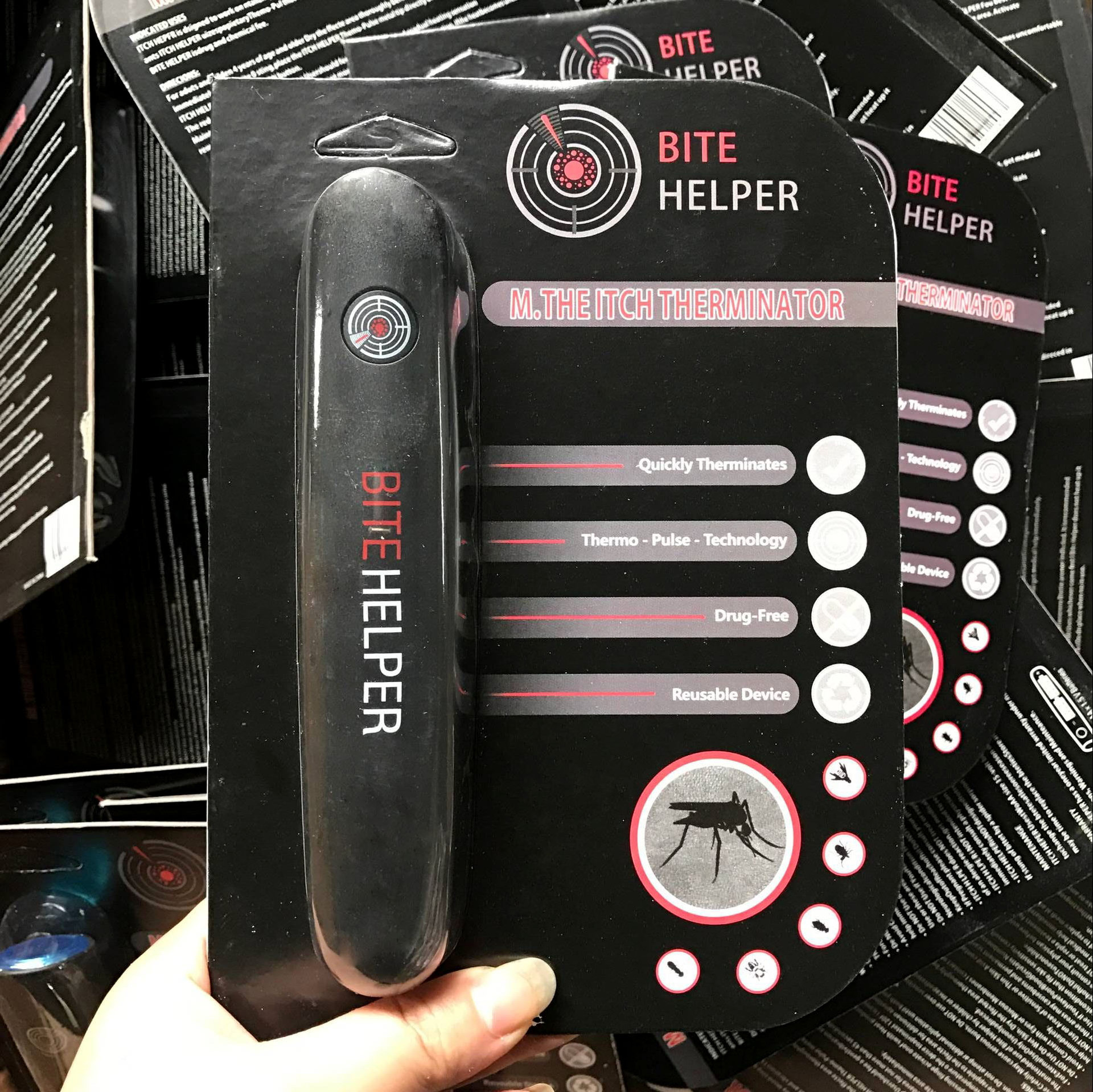 跨境BITE HELPER止痒笔夏季热销儿童成人蚊虫止痒器 现货细节图
