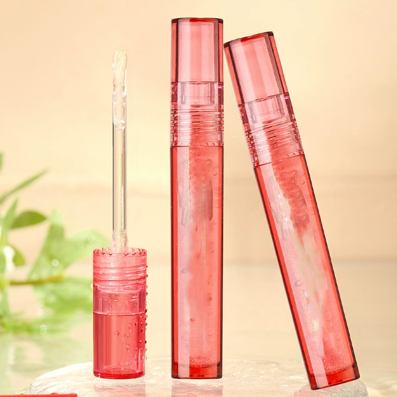 Self-owned brand long-lasting organic vegan lip gloss care mask, sugar-containing moisturizing smooth makeup, waterproof liquid lip gloss Specification image