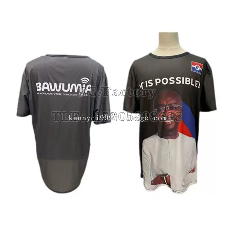 Customized Cross-Border Presidential Campaign Uniform Advertising Election Shirts Showcase Extraordinary Charm Polo T-Shirts Specification drawing