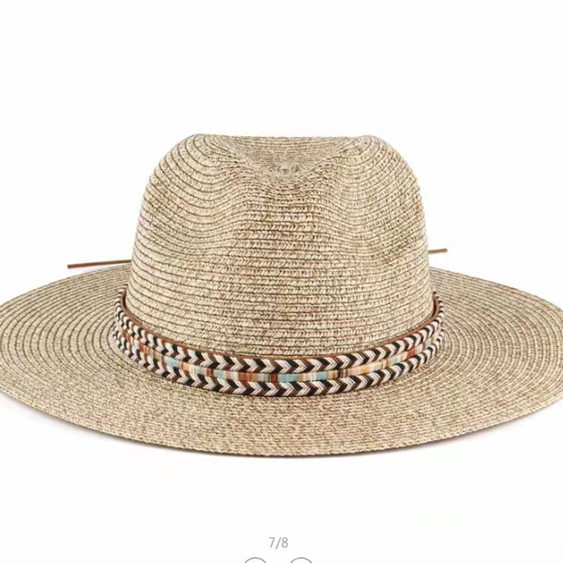 New top hats, European and American export new women's hats, cross-border jazz hats, Lafite straw hats, adult hats wholesale Application Scenario
