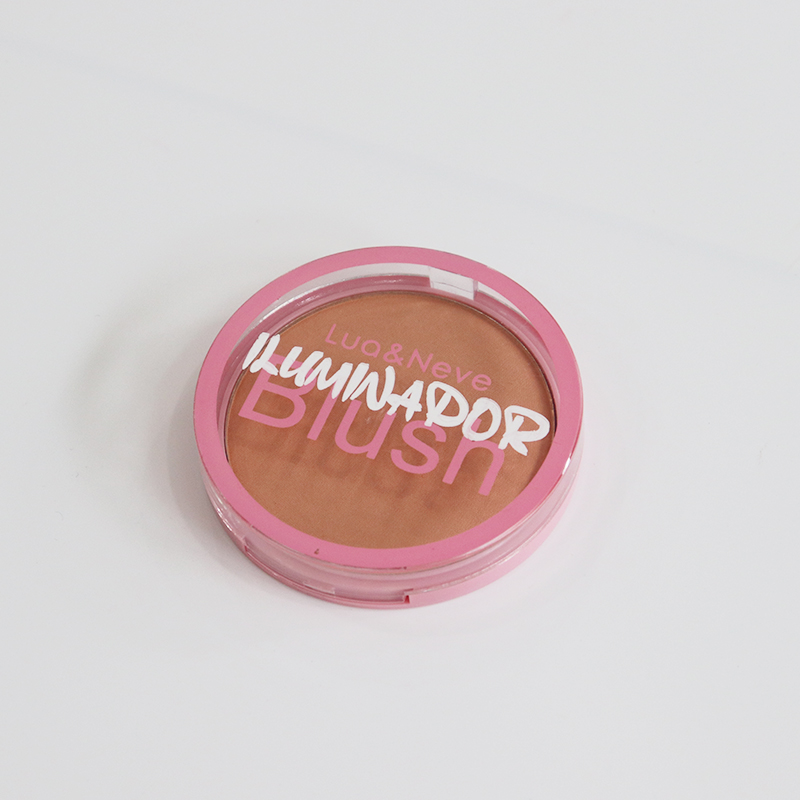 High-color rendering waterproof custom lip and cheek makeup products, powder blush, high-quality single self-owned brand halal certification Specification image