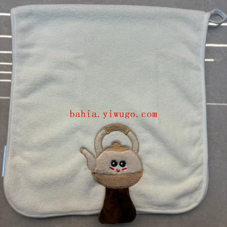 Cartoon plush dry hair towels, children's household towels, bath towels, hand towels, thickened soft absorbent souvenirs Application Scenario