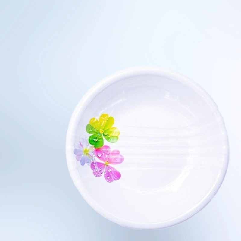 Cross-border melamine plate, old Beijing copper pot hot pot meat plate, side dish plate, fresh-cut beef plate, commercial imitation porcelain tableware wholesale Specification image