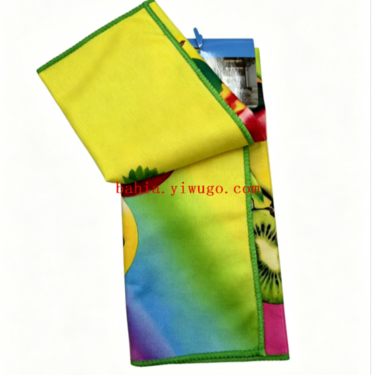 Factory direct sales of microfiber absorbent towels, cleaning cloths and stain removal cloths details Picture