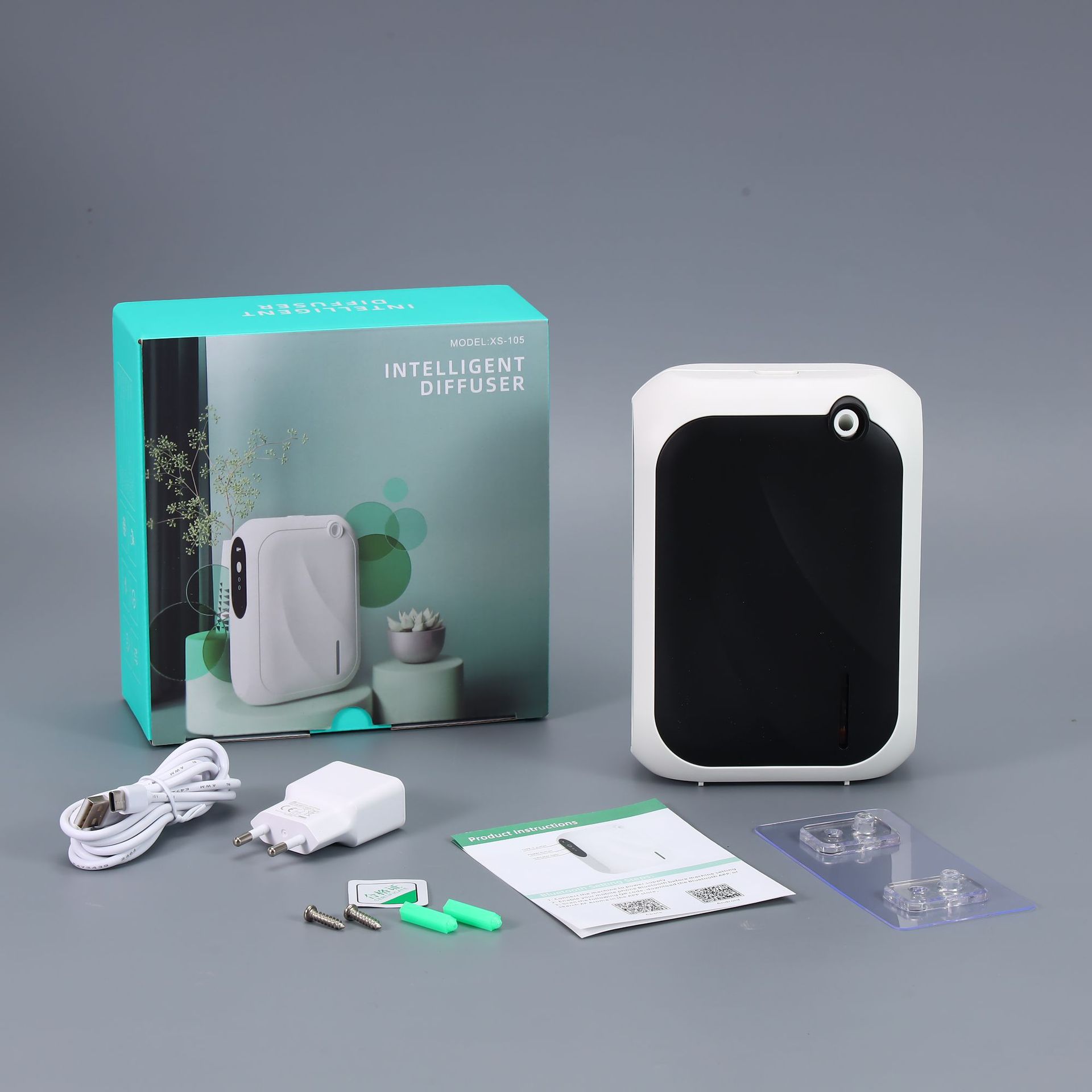 Smart Bluetooth APP aroma diffuser, office timed fragrance sprayer, home fragrance machine, corridor and bathroom diffuser details Picture