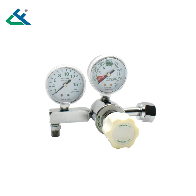 Gas pressure reducer anesthesia machine pressure reducer HE-01 high-pressure oxygen medical model Ningbo pressure reducing valve Application Scenario