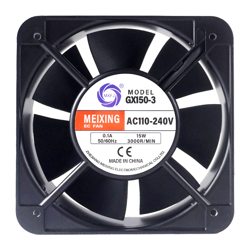 GX150-3EC DC variable frequency 110-240V ball bearing axial flow fan cooling fan Item Picture