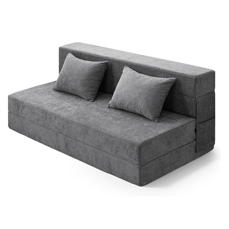 Amazon living room, single and double dual-purpose multi-functional simple tatami, adult bedroom, lazy sofa bed, foldable Application Scenario