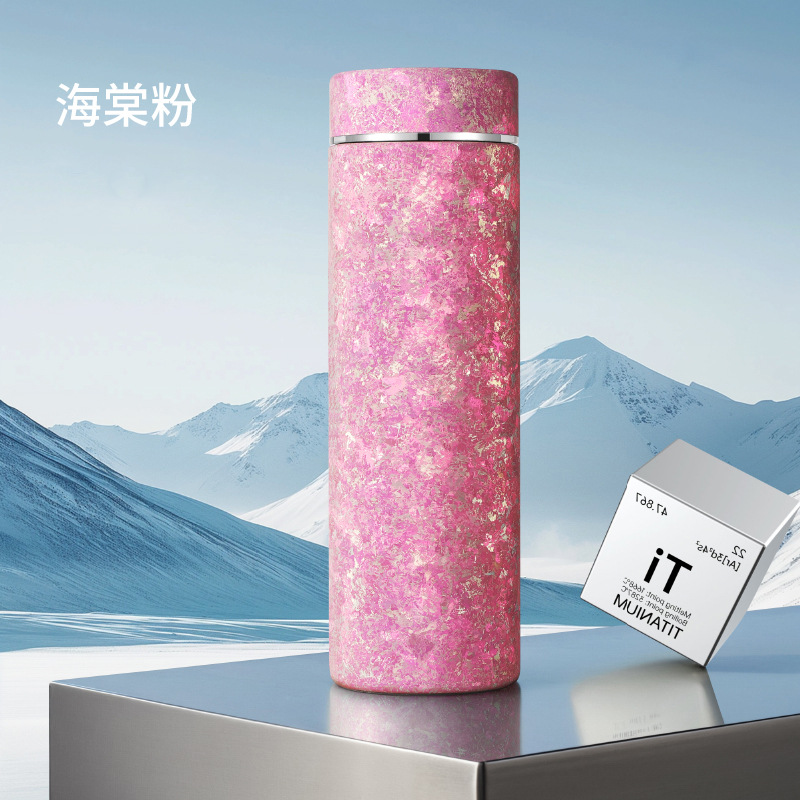 家用钛杯纯钛保温水杯送礼团购免费刻字高颜值200ml内外全钛杯子高端礼品礼盒装详情图5
