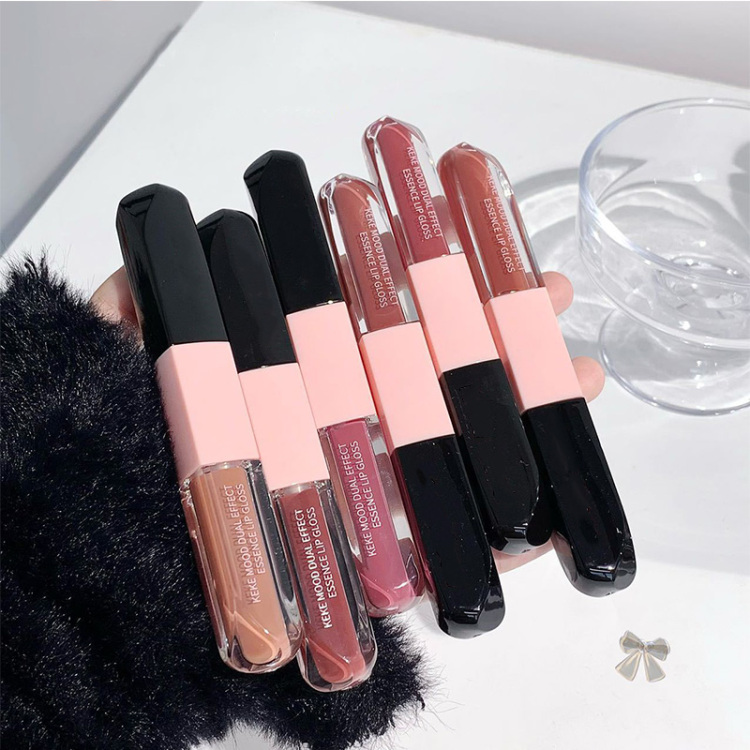 Waterproof and long-lasting lip gloss, containing moisturizing ingredients, vegan formula, high color rendering Item Picture
